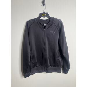 Mitre Black Full Zip Mens Performance Jacket Medium